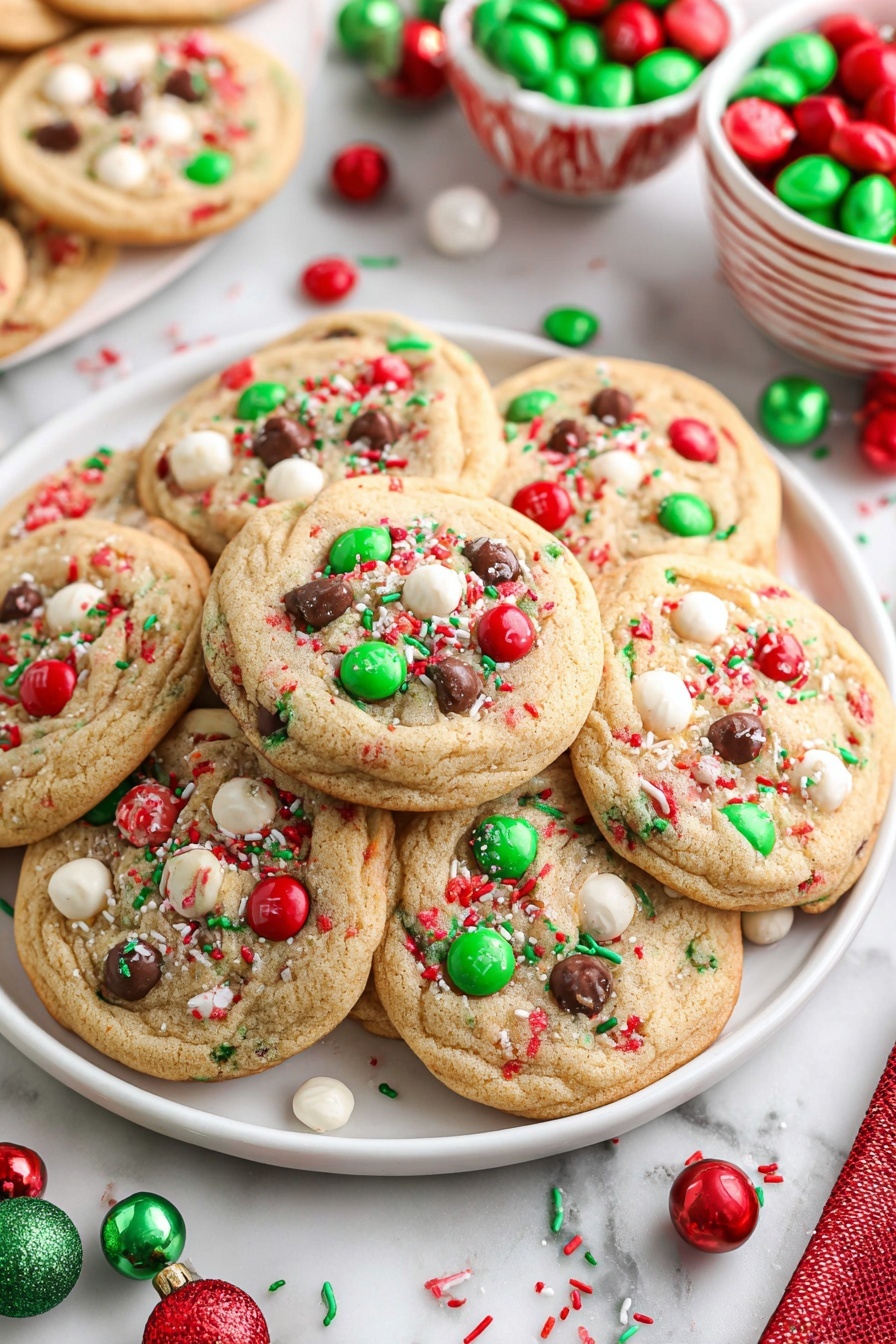 Christmas Brown Sugar Cookies - Serving Suggestion